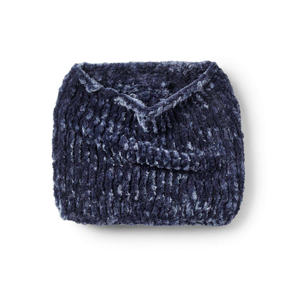 Bernat Sumptuous Knit Cowl Knit Cowl made in Bernat Velvet Plus yarn