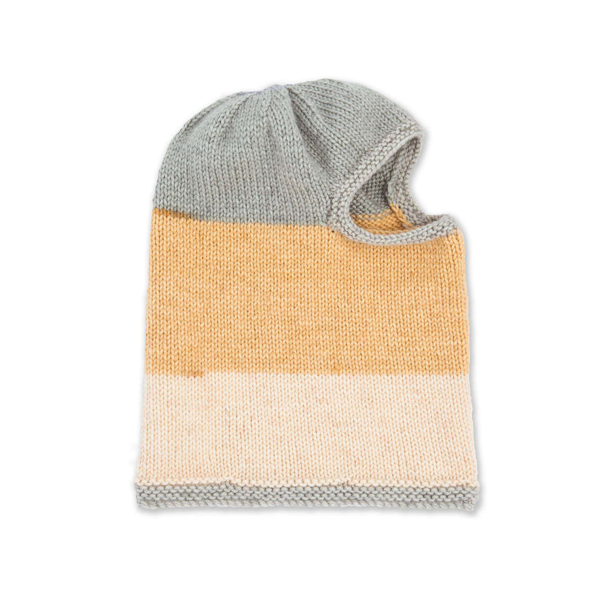 Free Easy Bernat Striped Balaclava Knitting Pattern 