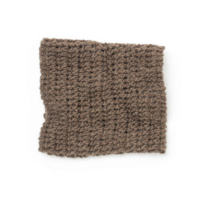 Bernat Buttoned Wrap Scarf Knit Knit Scarf made in Bernat Roving yarn