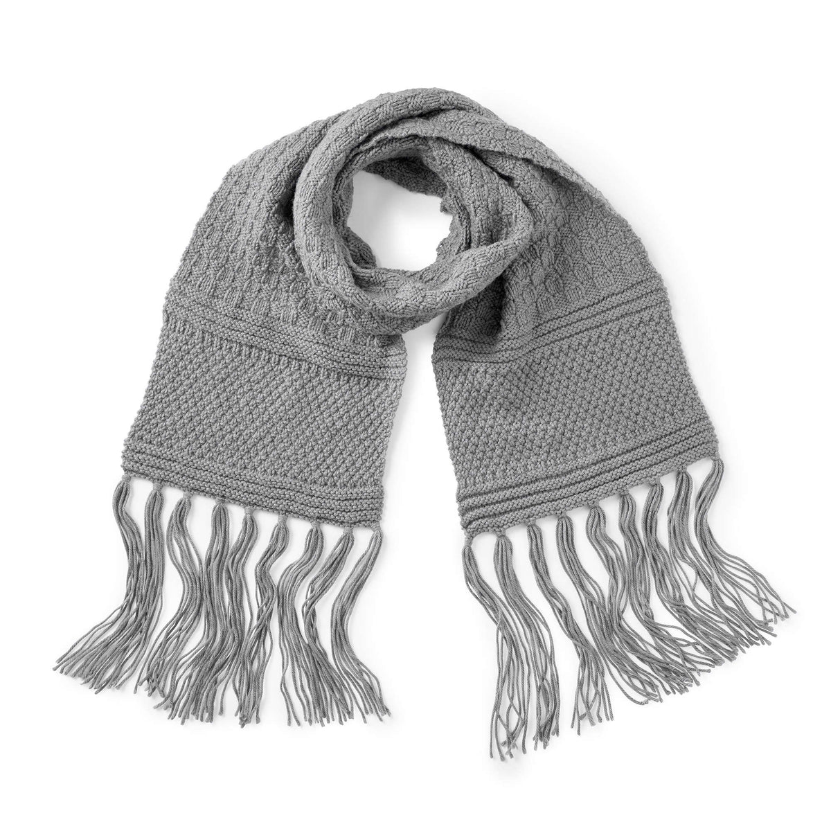 Knit Scarf made in Bernat Premium yarn