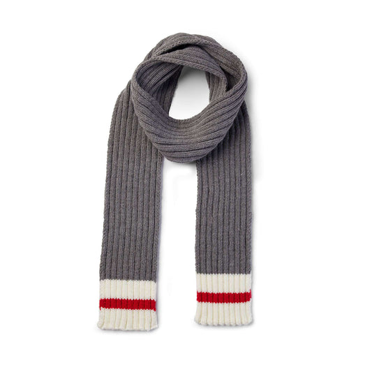 Knit Scarf made in Bernat Super Value yarn