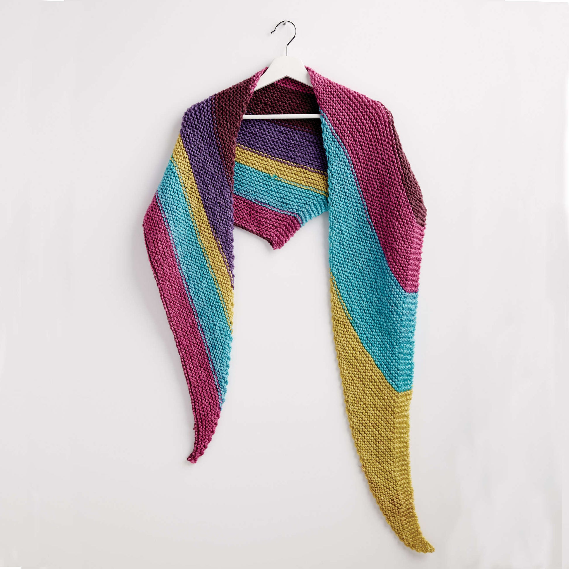 Self-Striping Shawl Knitting Patterns- In the Loop Knitting