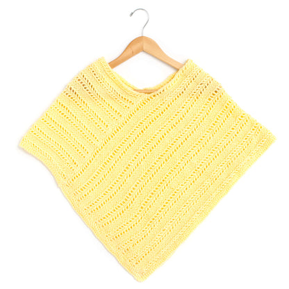 Bernat Knit Poncho L-2XL