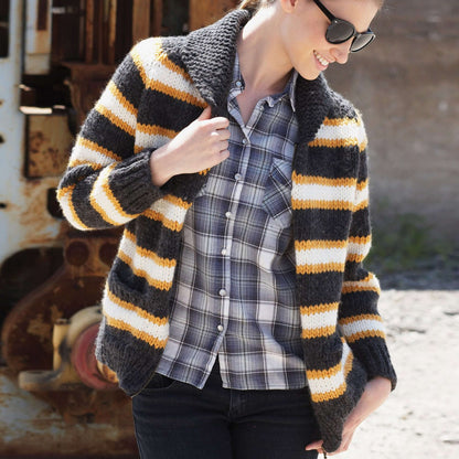 Bernat Knit His or Hers Jacket L
