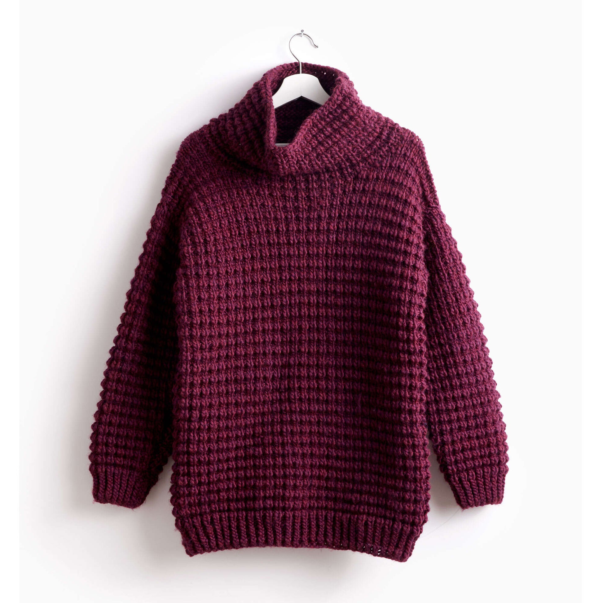 Bernat Easy-Going Knit Pullover 2XL/3XL