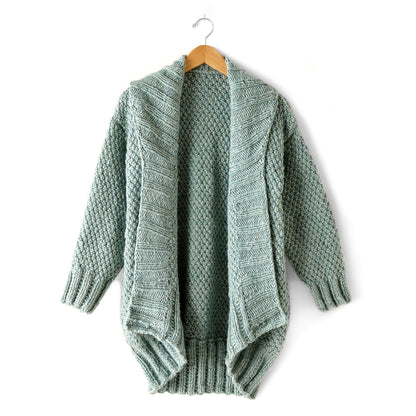 Bernat Cocoon Knit Cardigan L