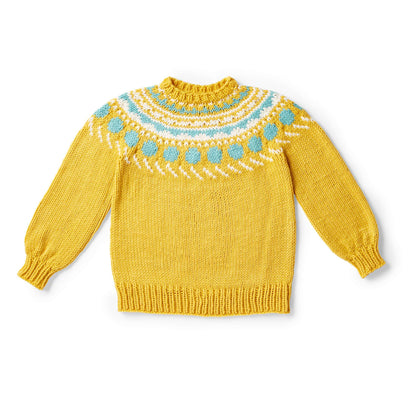 Bernat Circle Around Knit Pullover XS/S