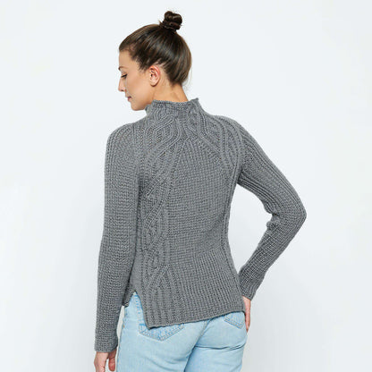Bernat New Directional Cables Sweater Knit XS/S