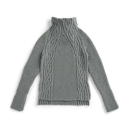 Bernat Knit New Directional Cables Sweater XS/S