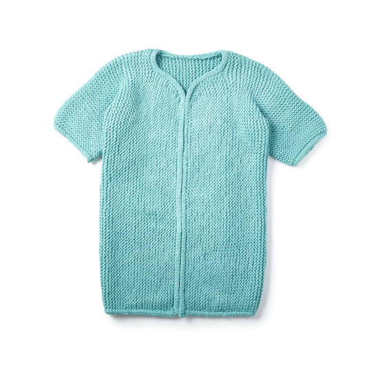 Bernat Minimalist Knit Jacket Pattern Tutorial Image