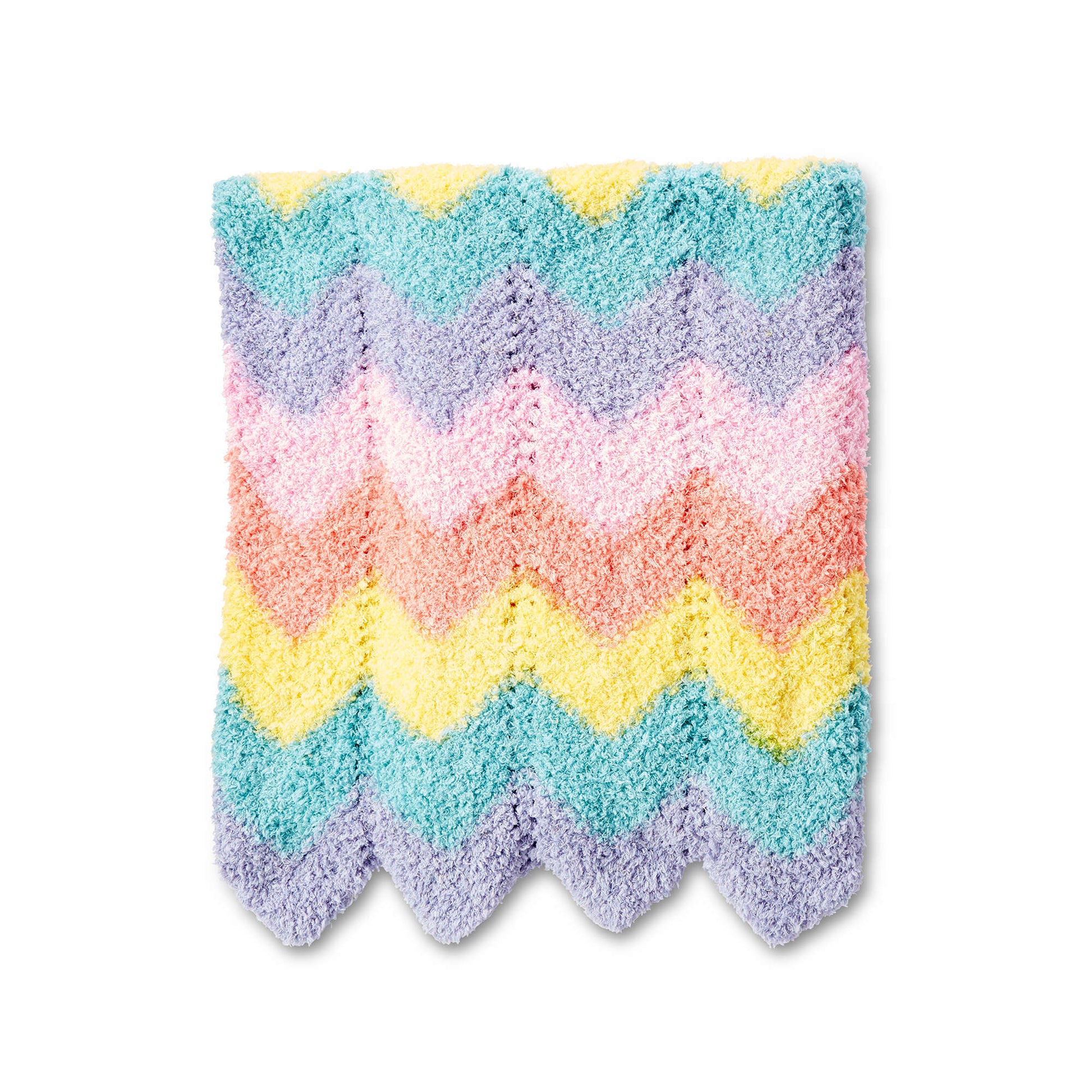 Free Bernat New Wave Knit Baby Blanket Pattern