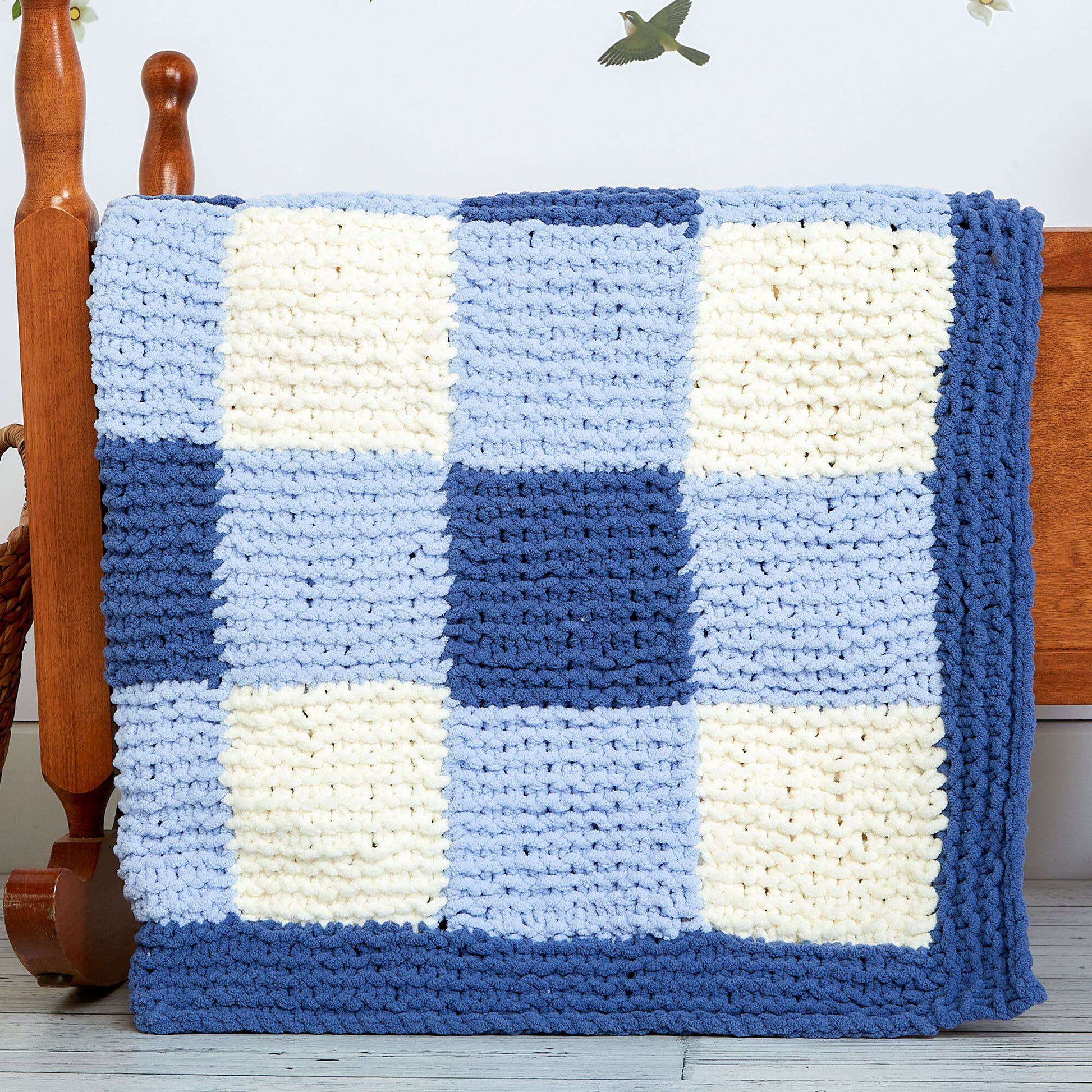 Bernat Baby Blanket Yarn (300g/10.5 oz), Baby Denim |Yarnspirations