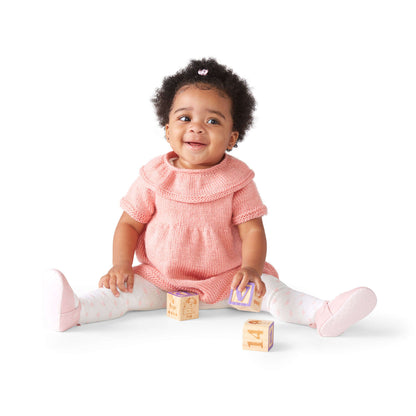 Bernat Knit Ruffle Collar Dress 24 mos