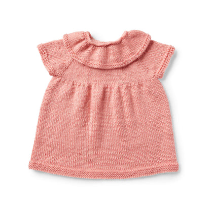 Bernat Knit Ruffle Collar Dress 24 mos