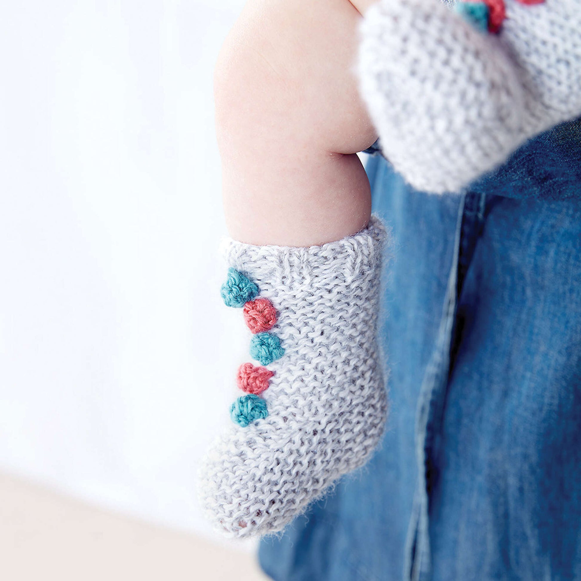 Free Bernat Knit Baby Circus Socks Pattern