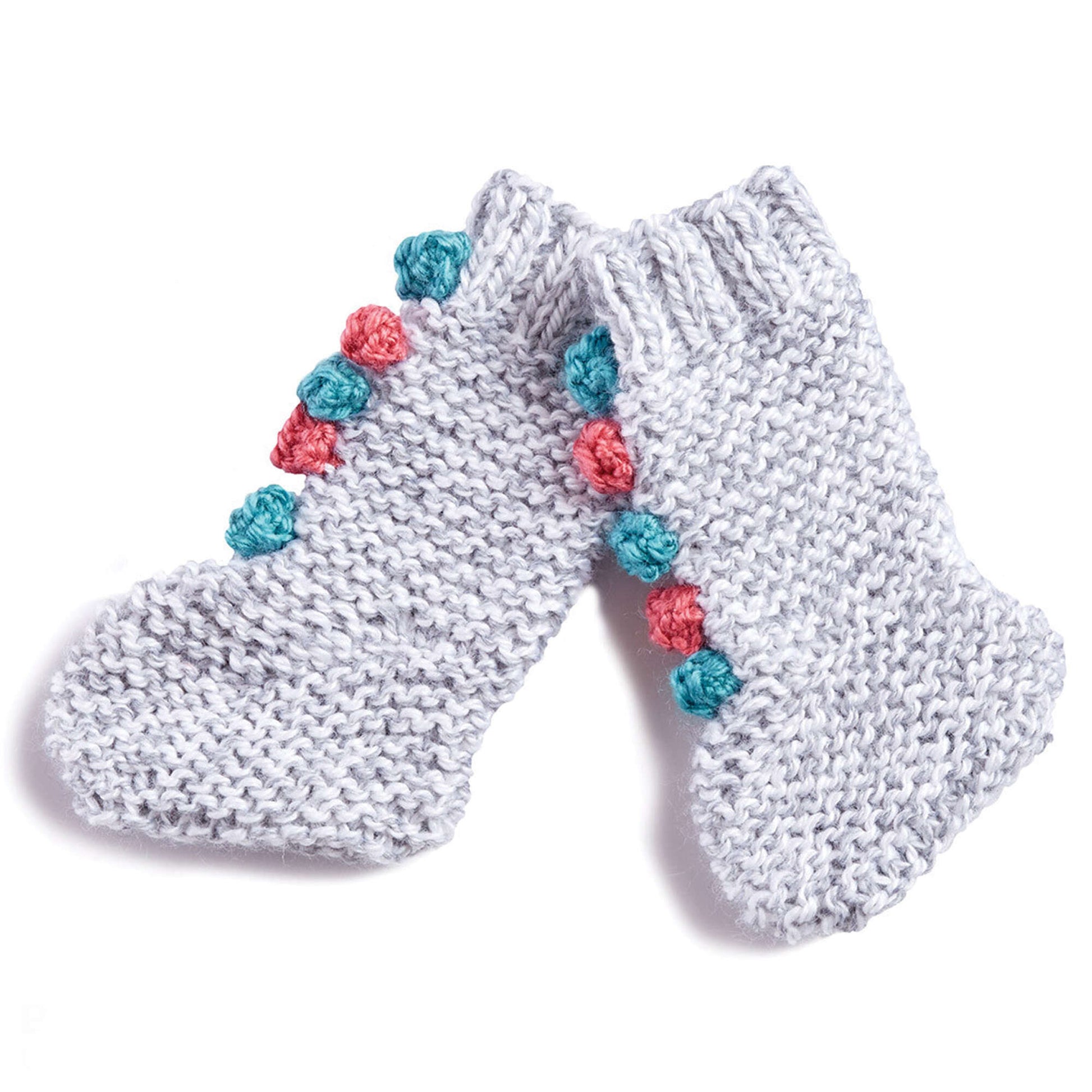 Free Bernat Knit Baby Circus Socks Pattern