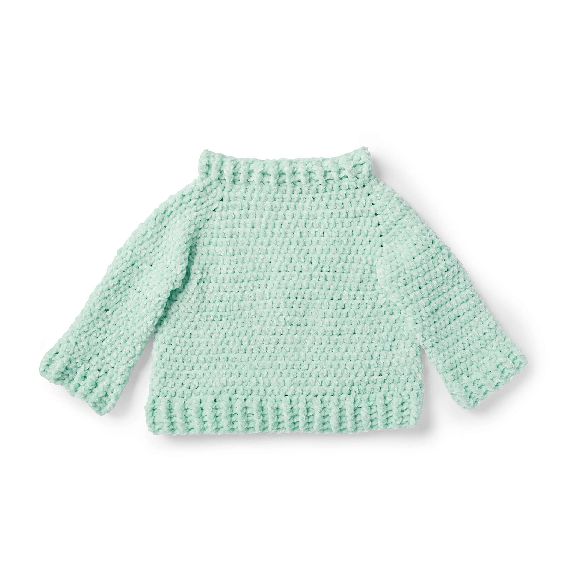 Free Bernat Crochet Velvet Sweater Pattern
