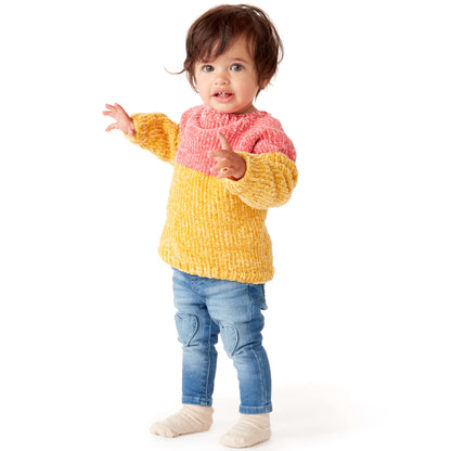 Bernat Knit Dipped Pullover 24 mos