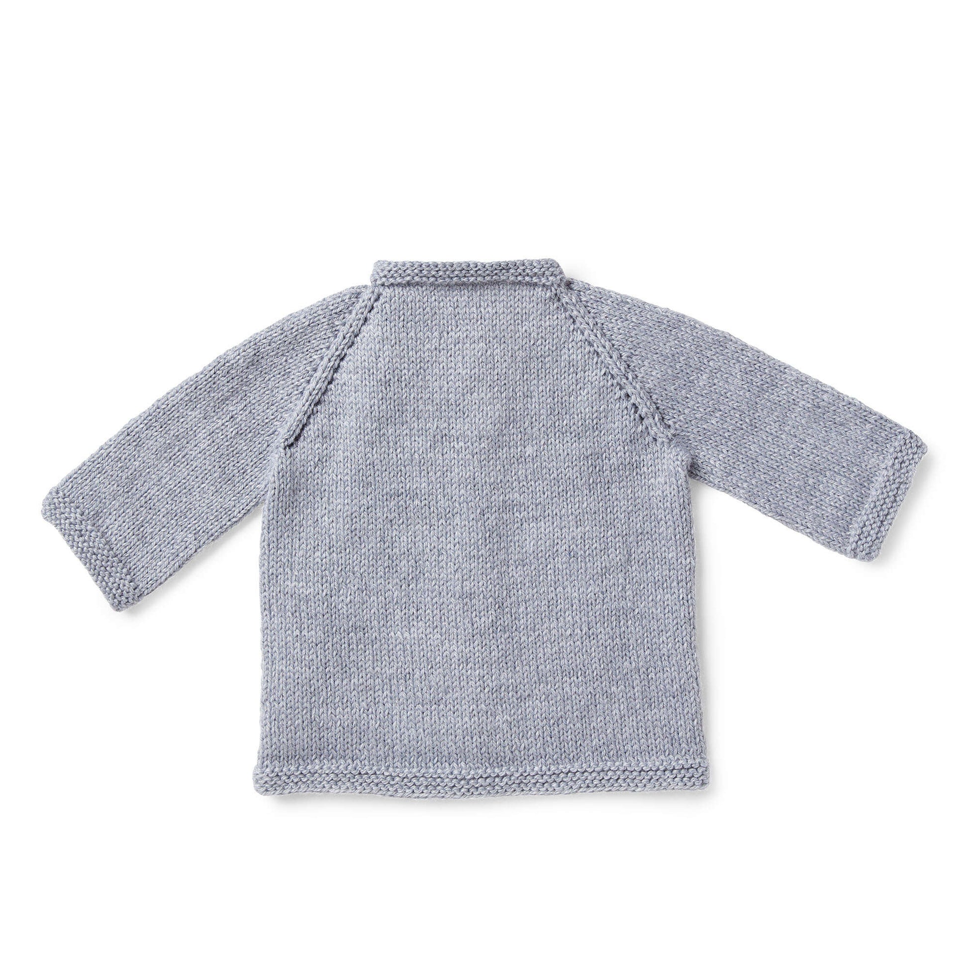Free Bernat Classic Knit Baby Cardigan Pattern