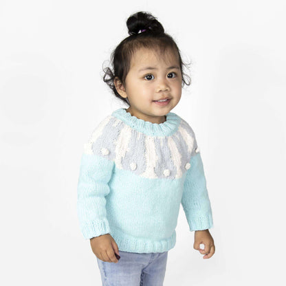 Bernat Bunny Yoke Knit Sweater 24 mos