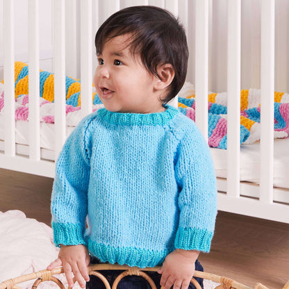 Bernat Knit Pullover Sweatshirt 2 yrs