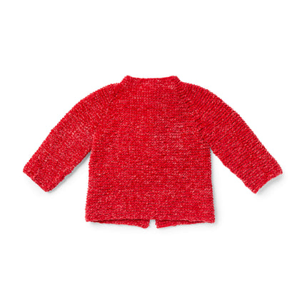Bernat Go-Go Garter Stitch Knit Baby Jacket 12