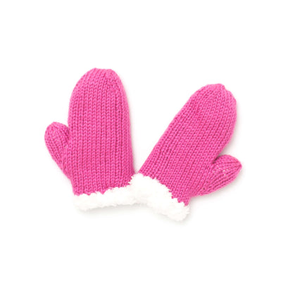 Bernat Knit Let It Snow Mittens 10-12 yrs