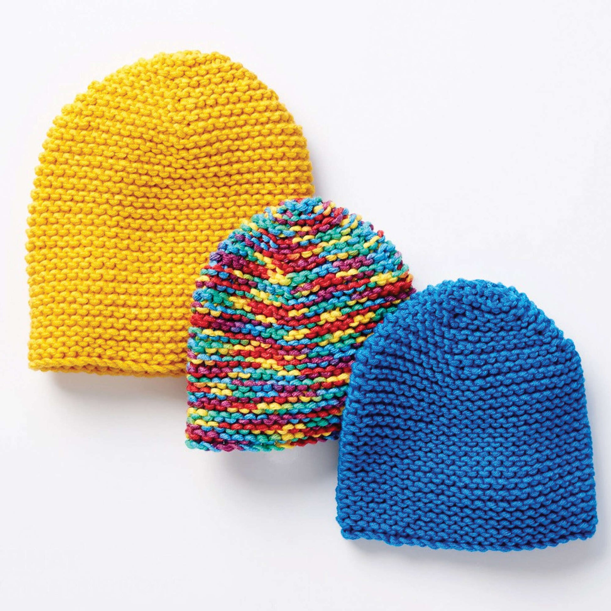 Free Bernat Make It Snappy Knit Hat Pattern