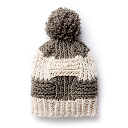 Bernat Box Stitch Knit Hat Child