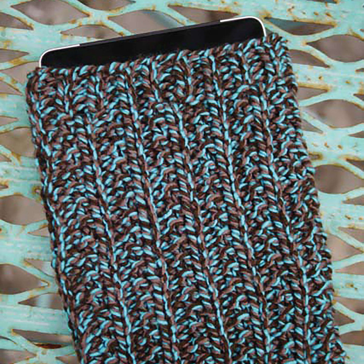 Knit Accessory made in Bernat Softee Chunky yarn