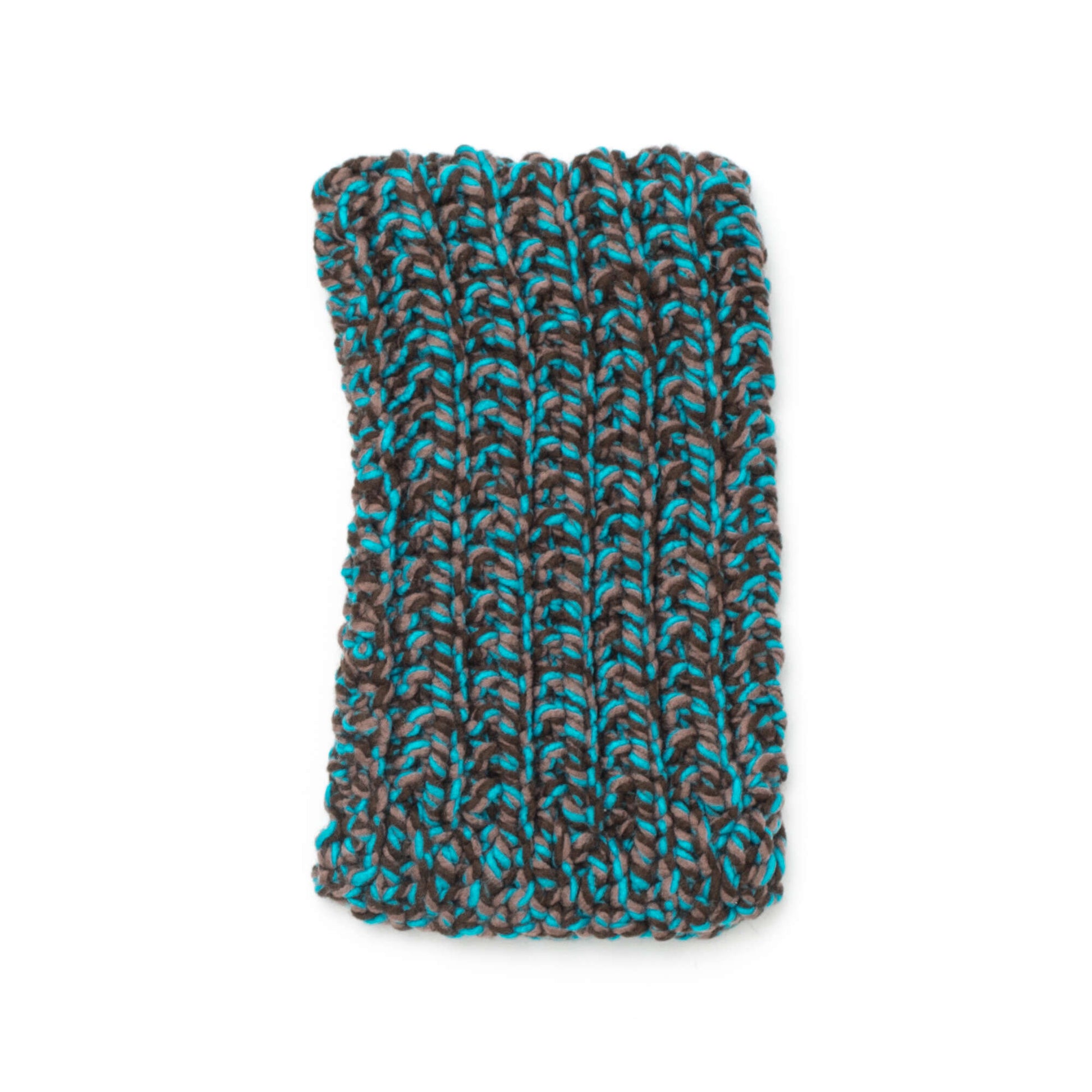 Bernat Icover Knit Accessory made in Bernat Softee Chunky yarn