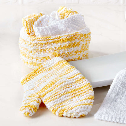 Bernat Knit Spa Day Kit Bath Mitt