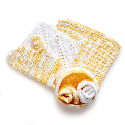 Bernat Knit Spa Day Kit Bath Mitt