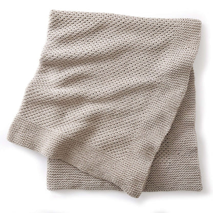 Bernat Quiet Times Knit Afghan Knit Blanket made in Bernat Maker Home Dec yarn