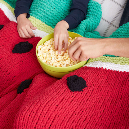 Bernat Watermelon Wedge Knit Snuggle Sack Child 