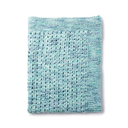 Bernat Daydream Twist Knit Blanket Knit Blanket made in Bernat Blanket yarn