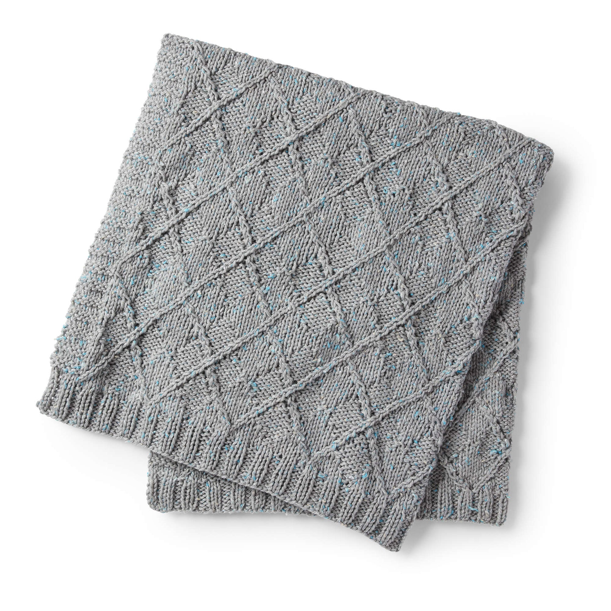 Free Bernat Arqyle Texture Knit Blanket Pattern