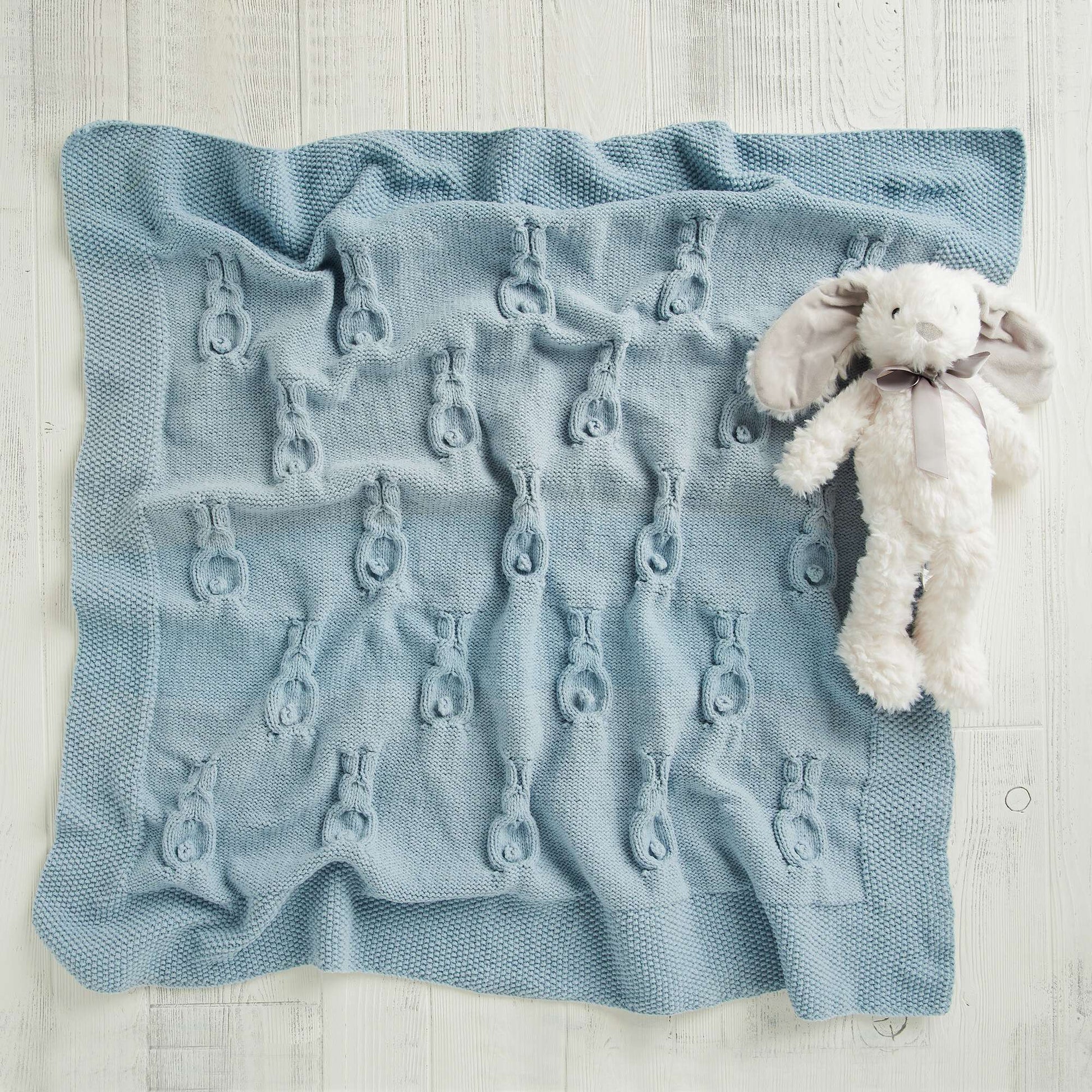 Bunny Blanket Knitting Pattern