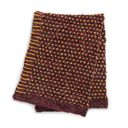 Bernat Tiny Dots Knit Blanket Single Size