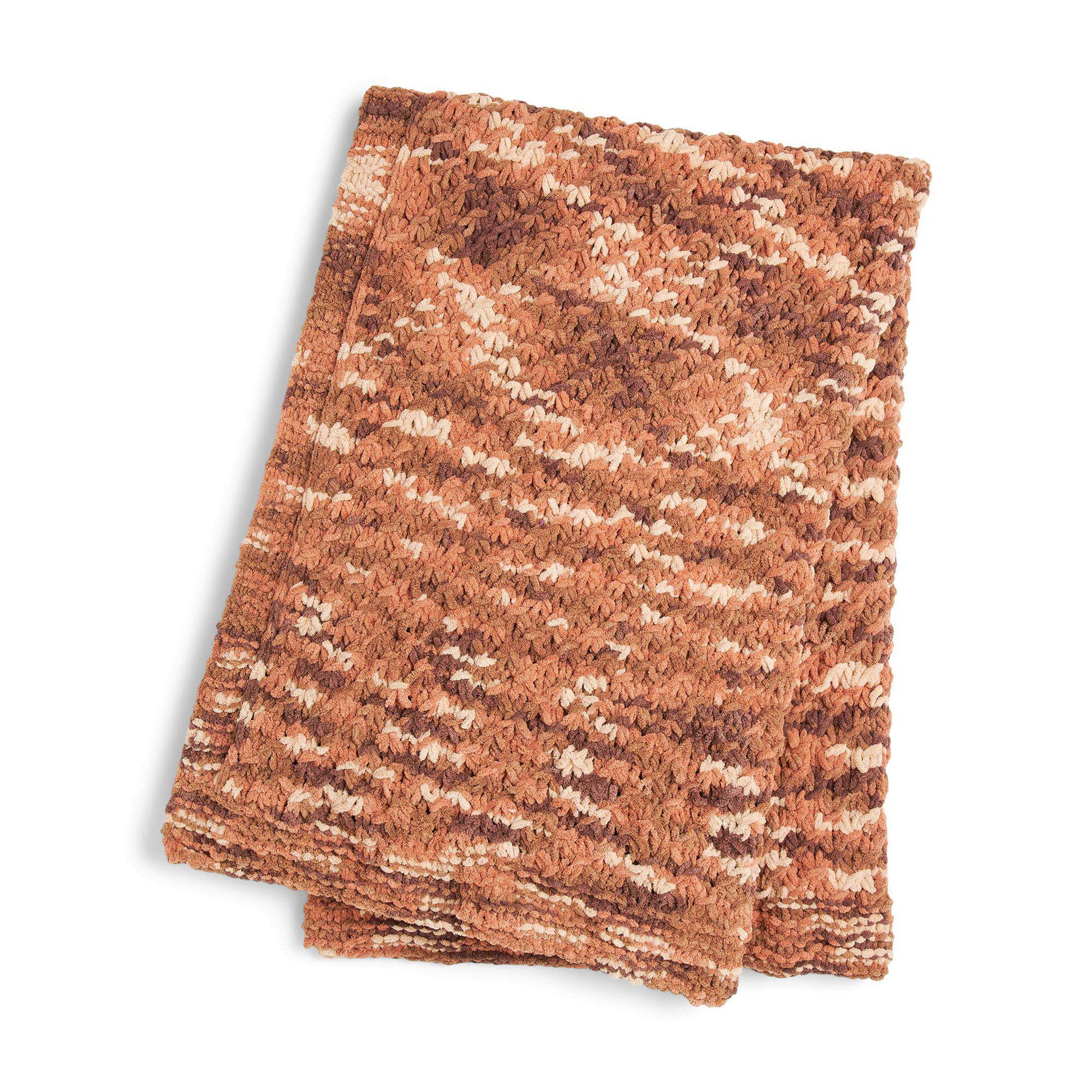 Free Bernat Stars In A Frame Knit Blanket Pattern