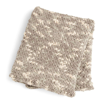 Bernat Herringbone Stitch Knit Blanket Knit Blanket made in Bernat Blanket Extra yarn