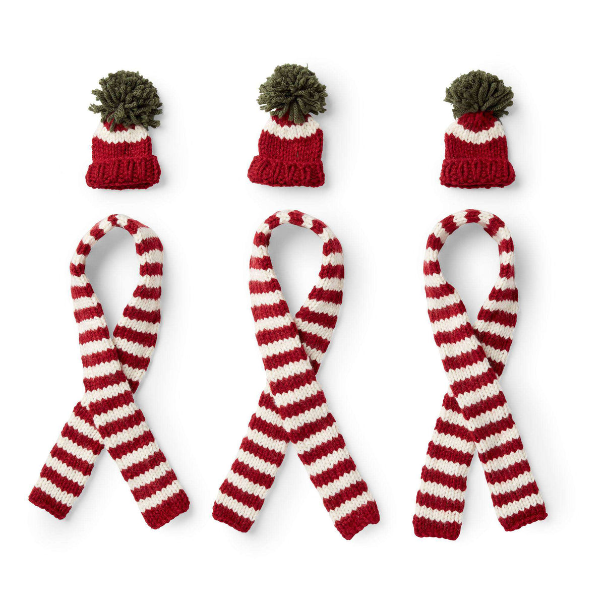 Knit Holiday made in Bernat Super Value yarn