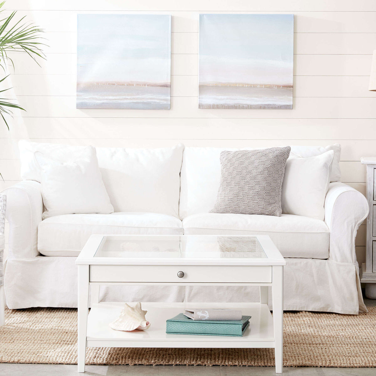 Knit Pillow made in Bernat Maker Home Dec yarn