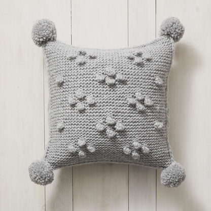 Stitch Club Bobble Knit Pillow + Tutorial Single Size
