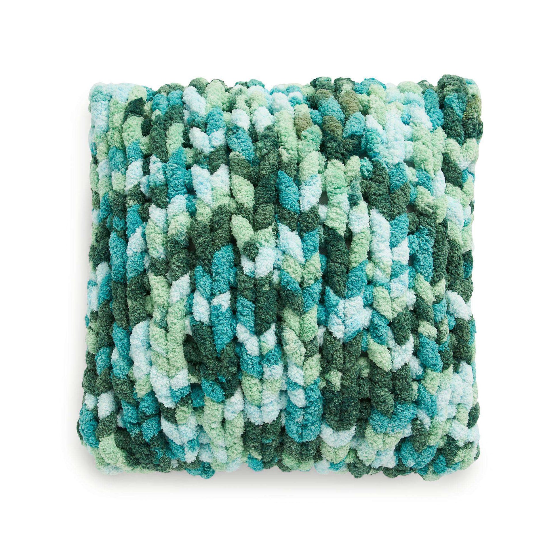 Free Bernat Super Stocking Stitch Knit Pillow Pattern