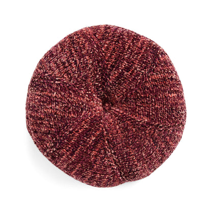 Bernat Tufted Circle Knit Pillow Version 2