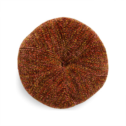 Bernat Tufted Circle Knit Pillow Version 2