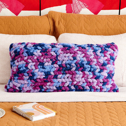 Bernat Table Knit Lumbar Pillow Cover Single Size