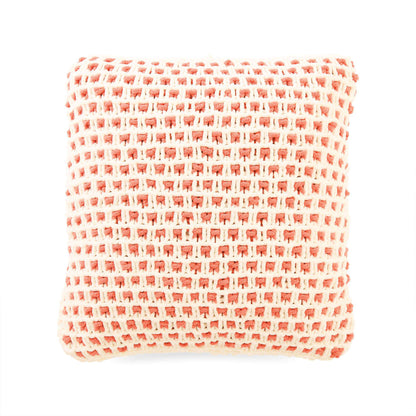 Bernat Woven Garter Slip Knit Pillow Single Size