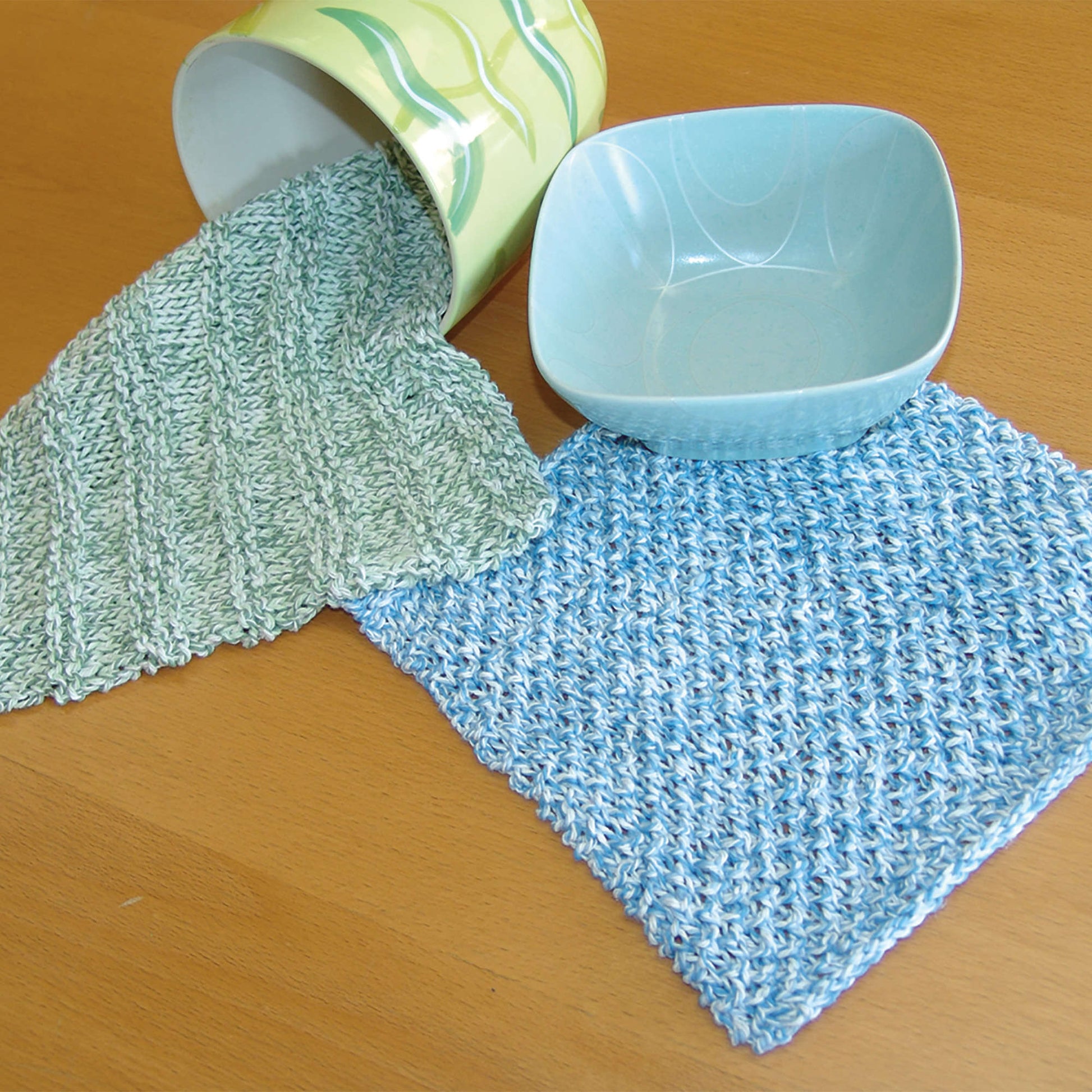 Free Bernat Knit Dishcloths Pattern